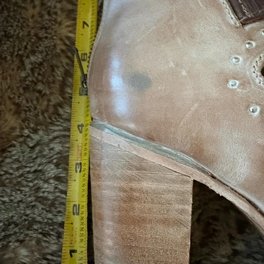 Freebird by Steven Taupe and Brown Buckle Heels - Picture 4 of 4